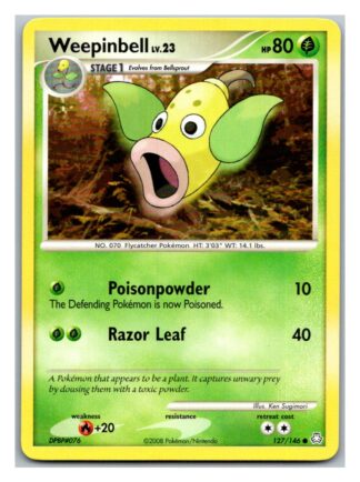 Weepinbell 127/146 Legends Awakened (Common) (P Condition)