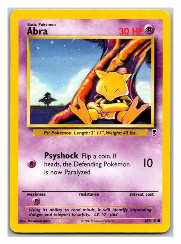 Abra 67/110 Legendary Collection (Common) (Unlimited Excellent Condition)