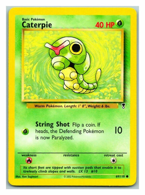 Caterpie 69/110 Legendary Collection (Unlimited Played Condition)