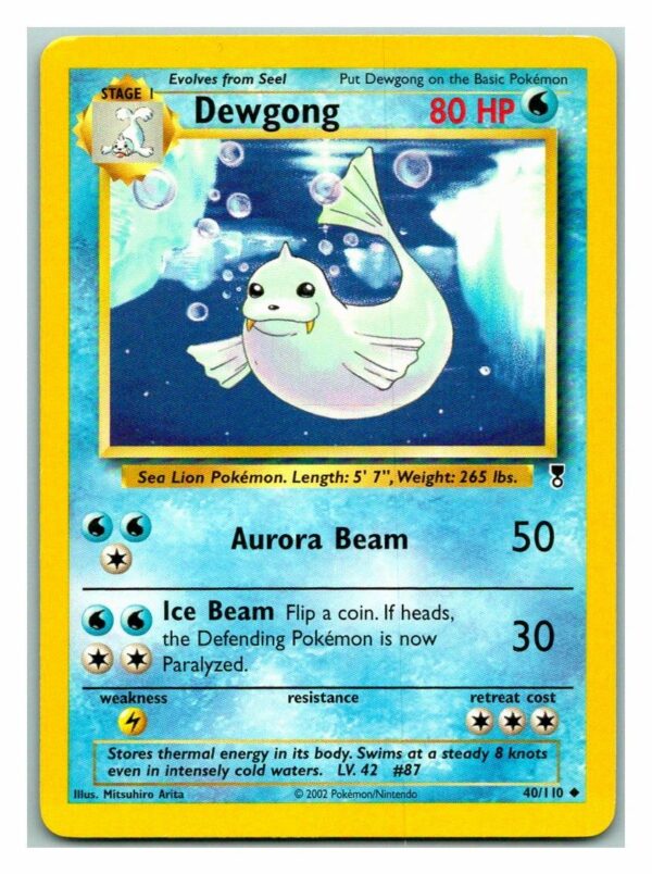 Dewgong 40/110 Legendary Collection (Uncommon) (Unlimited Excellent Condition)