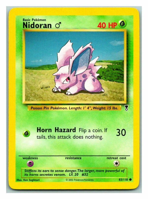 Nidoran 83/110 Legendary Collection (Unlimited Lightly Played Condition)