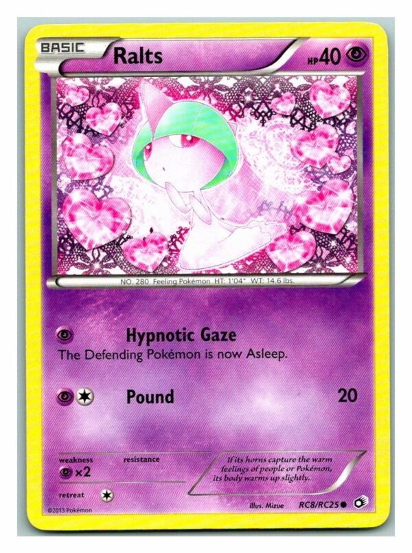 Ralts RC8/RC25 Legendary Treasures (Exc Condition)