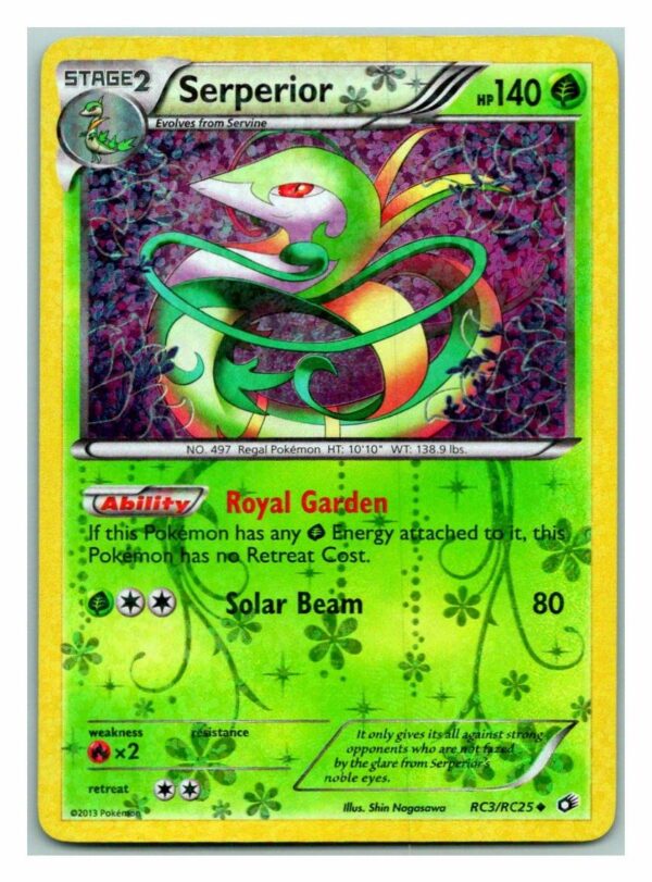 Serperior RC3/RC25 Legendary Treasures (Exc Condition)