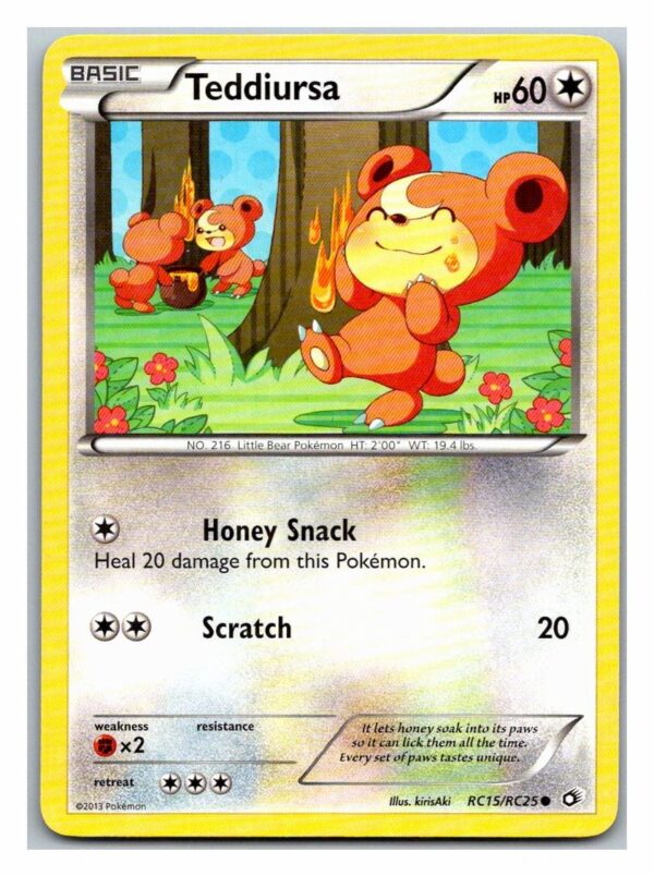 Teddiursa RC15/RC25 Legendary Treasures (Exc Condition)