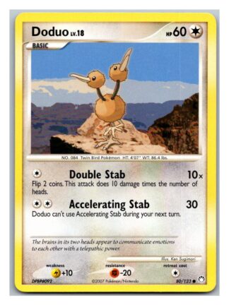 Doduo 80/123 Mysterious Treasures (Common) (Exc Condition)