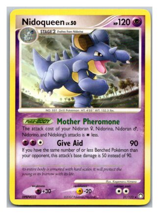 Nidoqueen 31/123 Mysterious Treasures (Rare) (LP Condition)