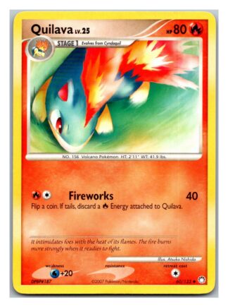 Quilava 60/123 Mysterious Treasures (Uncommon) (P Condition)