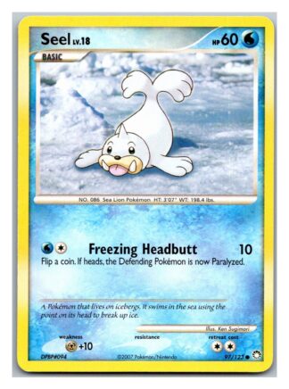 Seel 97/123 Mysterious Treasures (Common) (P Condition)