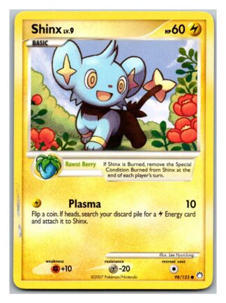 Shinx 98/123 Mysterious Treasures (Common) (P Condition)