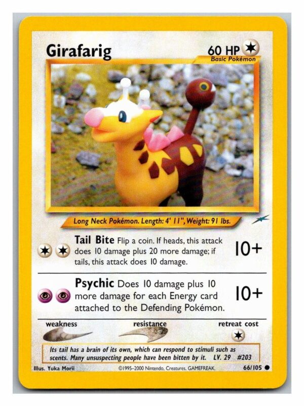 Girafarig 66/105 Neo Destiny (Common) (Unlimited Excellent Condition)