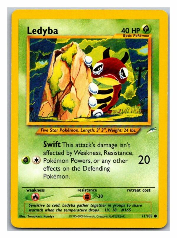 Ledyba 71/105 Neo Destiny (Common) (Unlimited Excellent Condition)