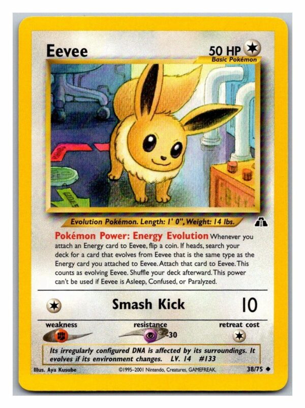 Eevee 38/75 Neo Discovery (Uncommon) (Unlimited Excellent Condition)