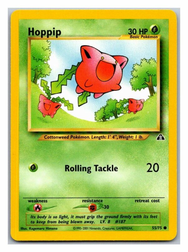 Hoppip 55/75 Neo Discovery (Common) (Unlimited Played Condition)