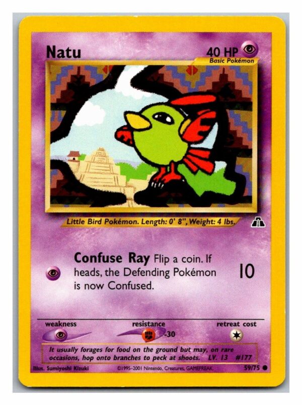 Natu 59/75 Neo Discovery (Common) (Unlimited Lightly Played Condition)