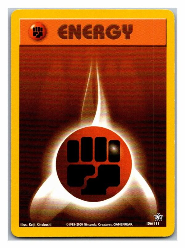 Fighting Energy 106/111 Neo Genesis (Unlimited Played Condition)