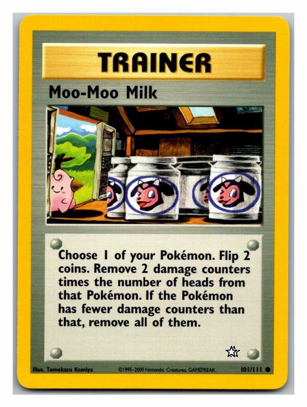 Moo-Moo Milk 101/111 Neo Genesis (Common) (Unlimited Played Condition)