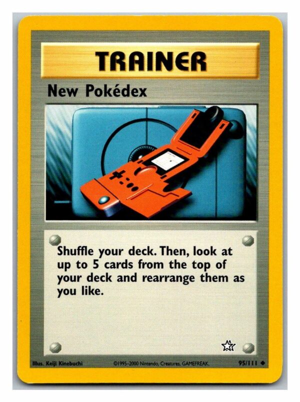 New PokeDex 95/111 Neo Genesis (Uncommon) (Unlimited Played Condition)