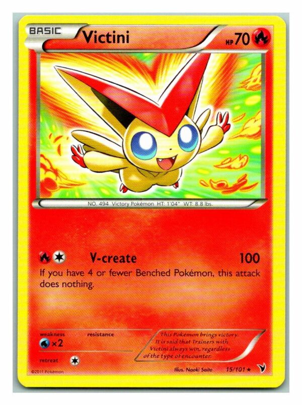 Victini 15/101 Noble Victories (Holo) (Exc Condition)
