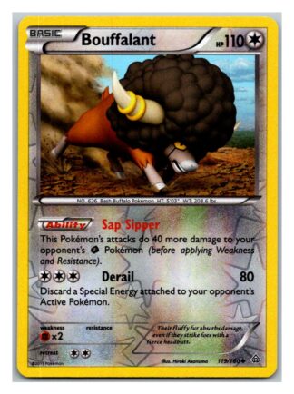 Bouffalant 119/160 Primal Clash (Reverse Holo) (Exc Condition)