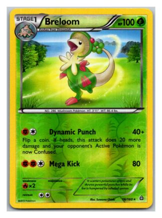 Breloom 16/160 Primal Clash (Reverse Holo) (Exc Condition)