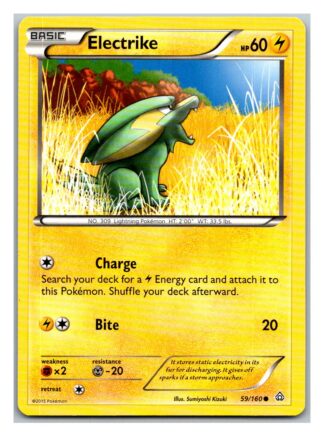 Electrike 59/160 Primal Clash (Common) (Exc Condition)