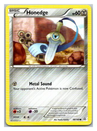 Honedge 98/160 Primal Clash (Common) (LP Condition)