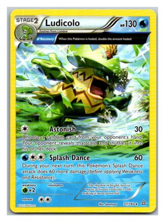 Ludicolo 37/160 Primal Clash (Rare) (LP Condition)
