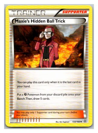 Maxie's Hidden Ball Trick 133/160 Primal Clash (Uncommon) (Exc Condition)