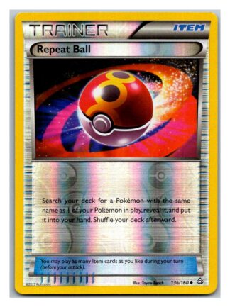 Repeat Ball 136/160 Primal Clash (Reverse Holo) (Exc Condition)