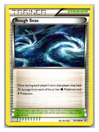Rough Seas 137/160 Primal Clash (Uncommon) (Exc Condition)