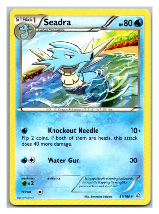 Seadra 31/160 Primal Clash (Uncommon) (Exc Condition)