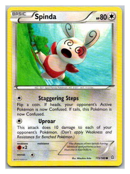 Spinda 115/160 Primal Clash (Common) (LP Condition)