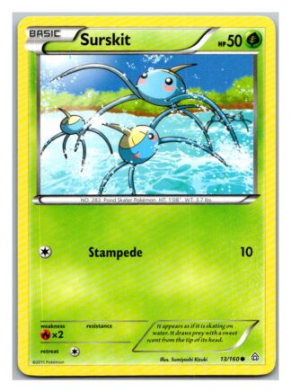 Surskit 13/160 Primal Clash (Common) (Exc Condition)
