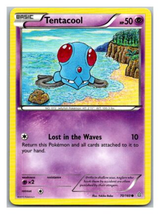Tentacool 70/160 Primal Clash (Uncommon) (Exc Condition)