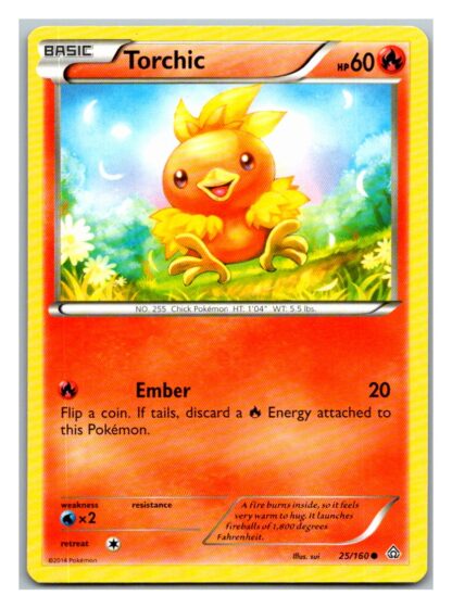 Torchic 25/160 Primal Clash (Holo Promo) (Exc Condition)
