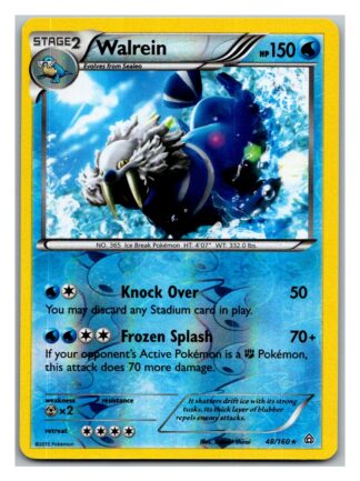 Walrein 48/160 Primal Clash (Reverse Holo) (Exc Condition)