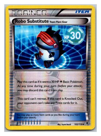 Robo Substitute 102/119 Phantom Forces (Reverse Holo) (Exc Condition)