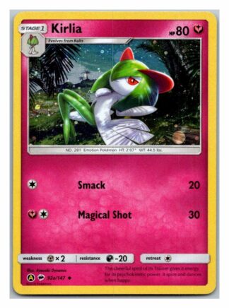 Kirlia 92a/147 Promo Burning Shadows (Holo) (Exc Condition)