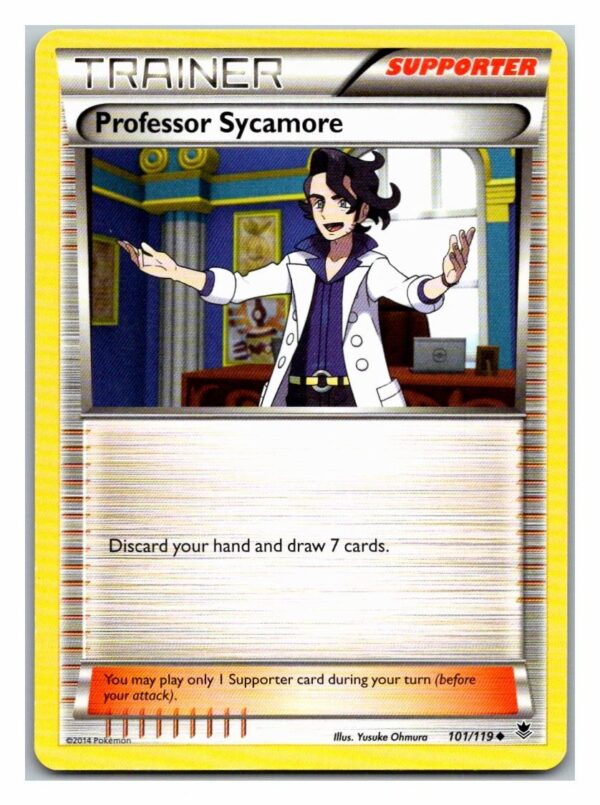Professor Sycamore 101/119 Phantom Forces (Uncommon) (Exc Condition)