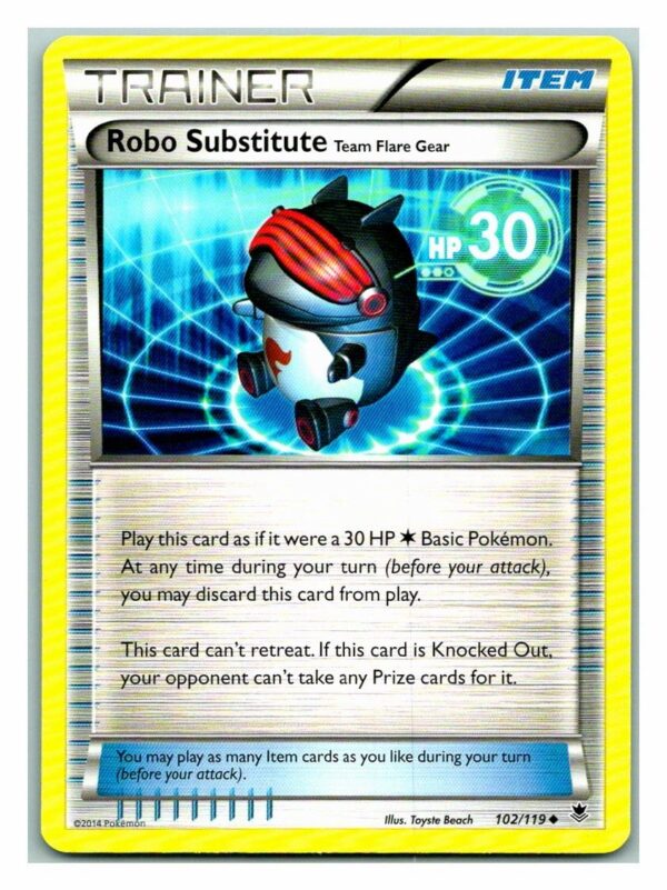 Robo Substitute 102/119 Phantom Forces (Uncommon) (Exc Condition)