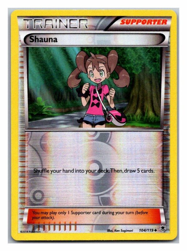 Shauna 104/119 Phantom Forces (Reverse Holo) (Exc Condition)