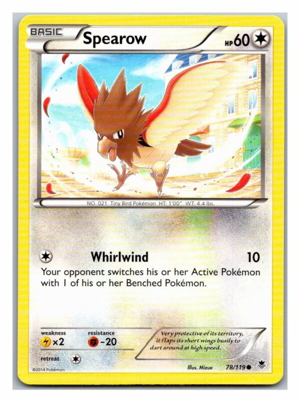 Spearow 78/119 Phantom Forces (Common) (LP Condition)