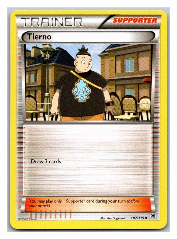 Tierno 107/119 Phantom Forces (Uncommon) (Exc Condition)