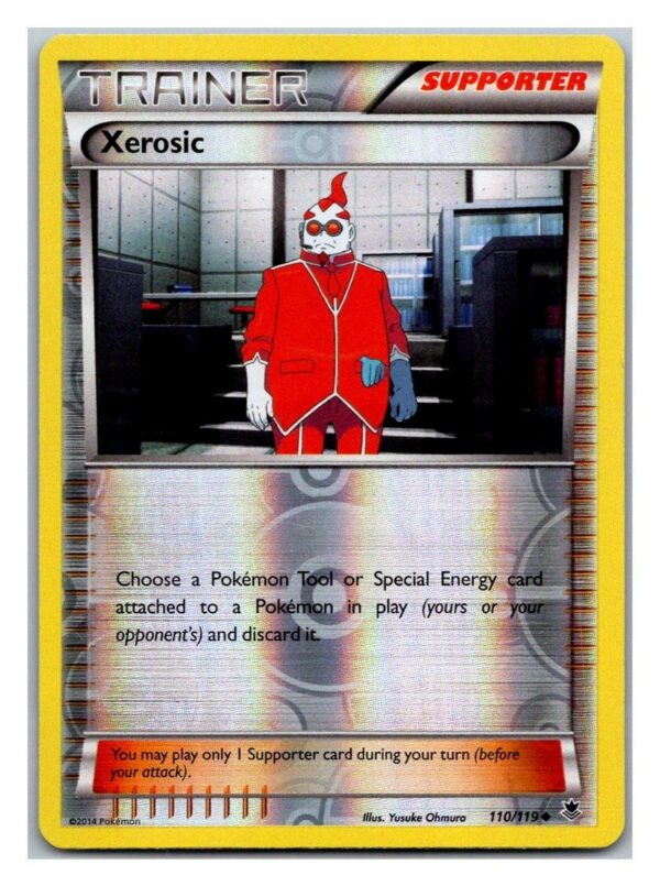 Xerosic 110/119 Phantom Forces (Reverse Holo) (LP Condition)