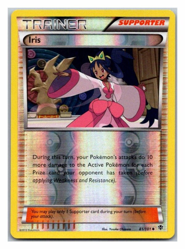 Iris 81/101 Plasma Blast (Exc Condition) (Reverse Holo)