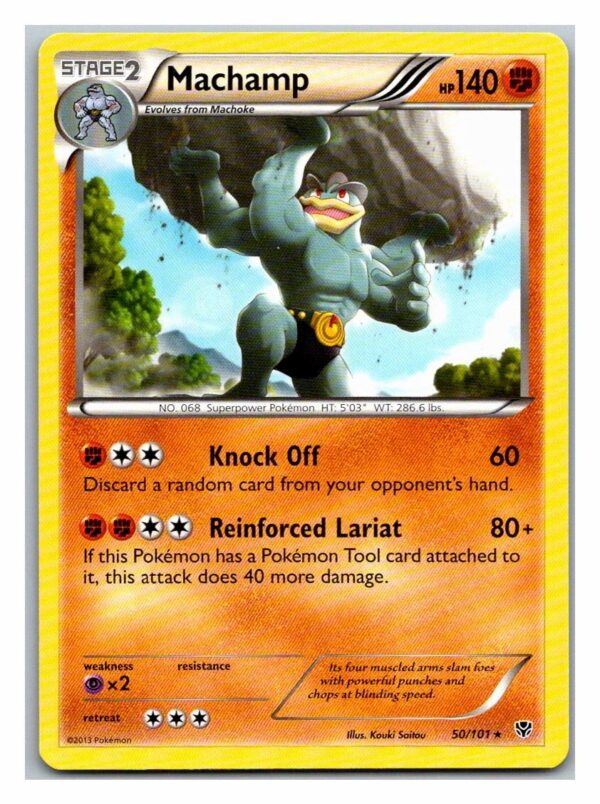 Machamp 50/101 Plasma Blast (Exc Condition) (Rare)