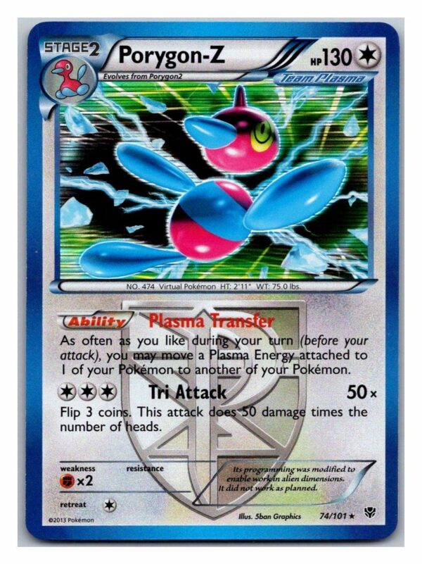 Porygon-Z 74/101 Plasma Blast (Exc Condition) (Holo)