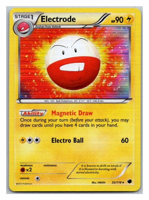 Electrode 33/116 Plasma Freeze (Theme Deck Rare) (Exc Condition)
