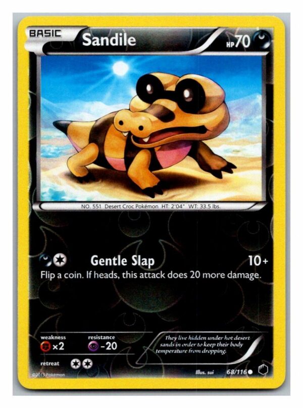 Sandile 68/116 Plasma Freeze (Reverse Holo) (Exc Condition)