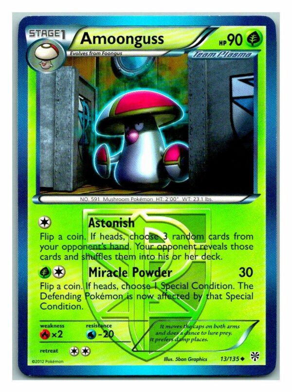 Amoonguss 13/135 Plasma Storm (Uncommon) (Exc Condition)